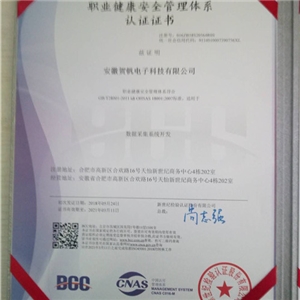 质量体系认证证书-18000-0